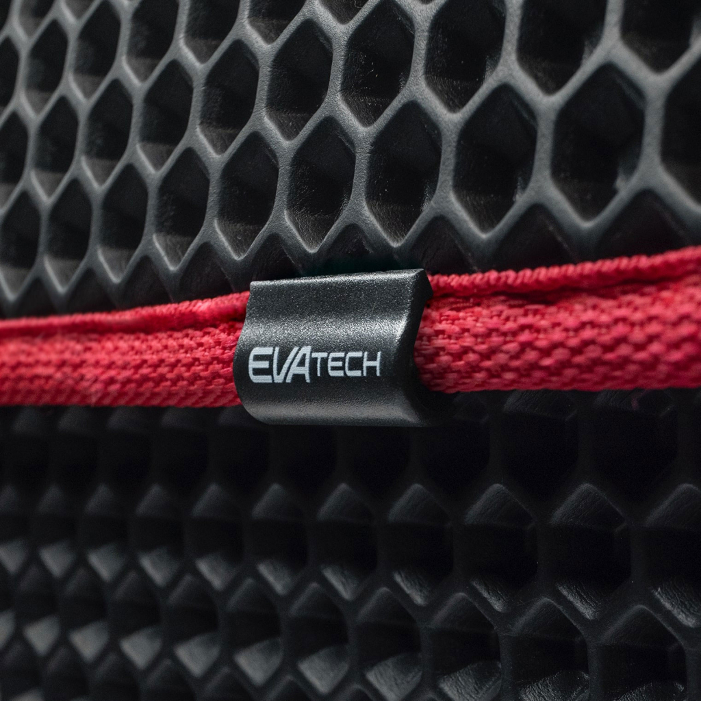 Сумка-органайзер EVAtech L-PRO 32x75x30 см. Сота чорна з червоним кантом (BS13641OL3SBR) - зображення 2
