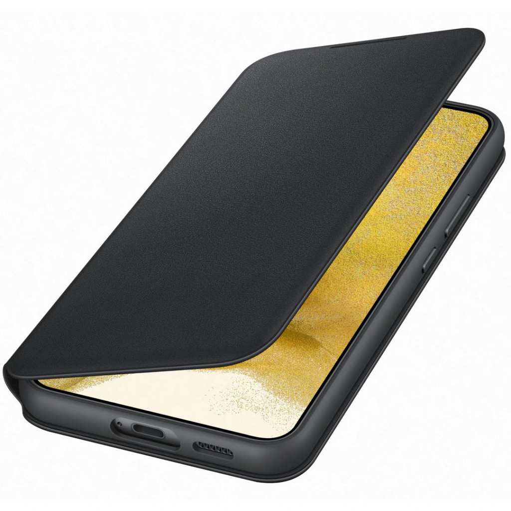 Чохол до мобільного телефона Samsung Smart LED View Cover Galaxy S22 Plus Black (EF-NS906PBEGRU) - зображення 4
