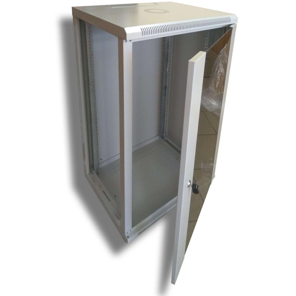 Шафа настінна Hypernet 18U 19" 600x600 (WMNC66-18U-FLAT) - изображение 2