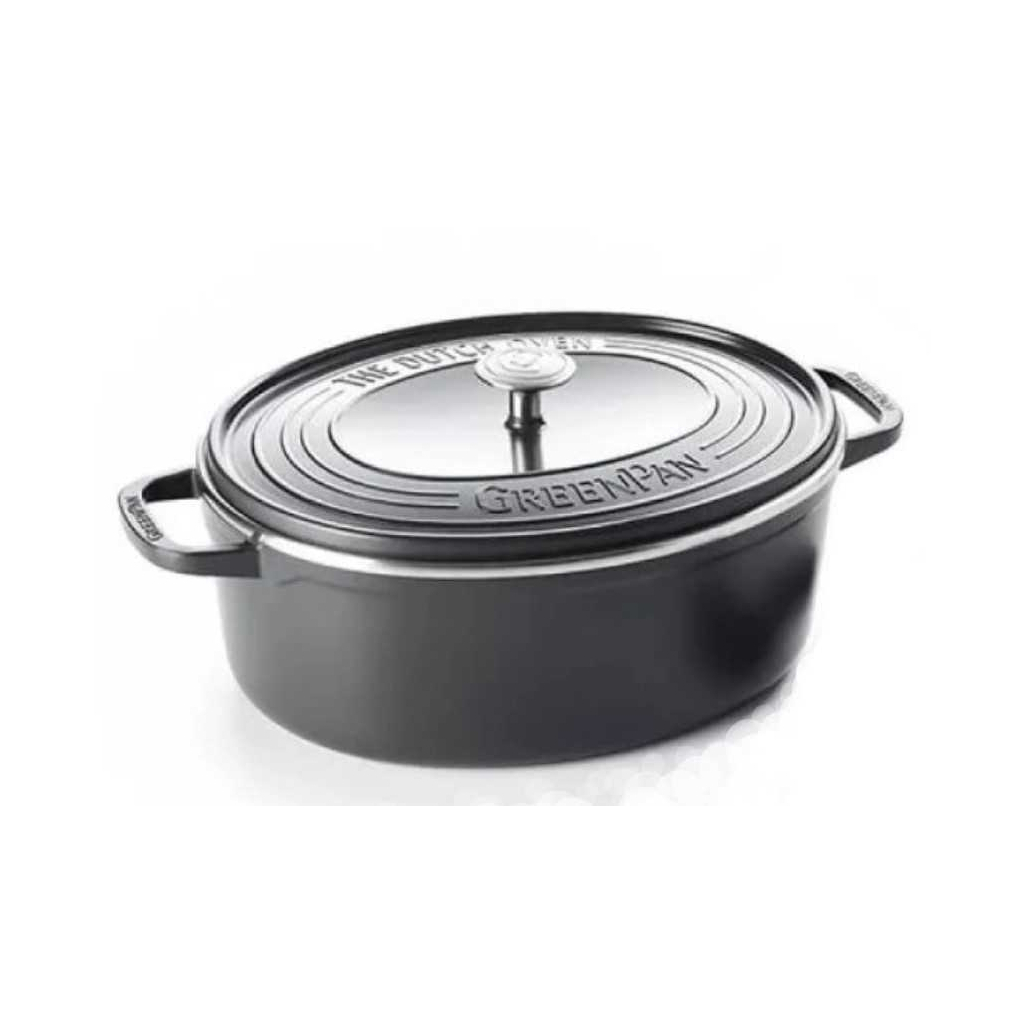 Гусятниця GreenPan Featherweights 25 см, 6,2 л чорна (CC002222-001) - изображение 1