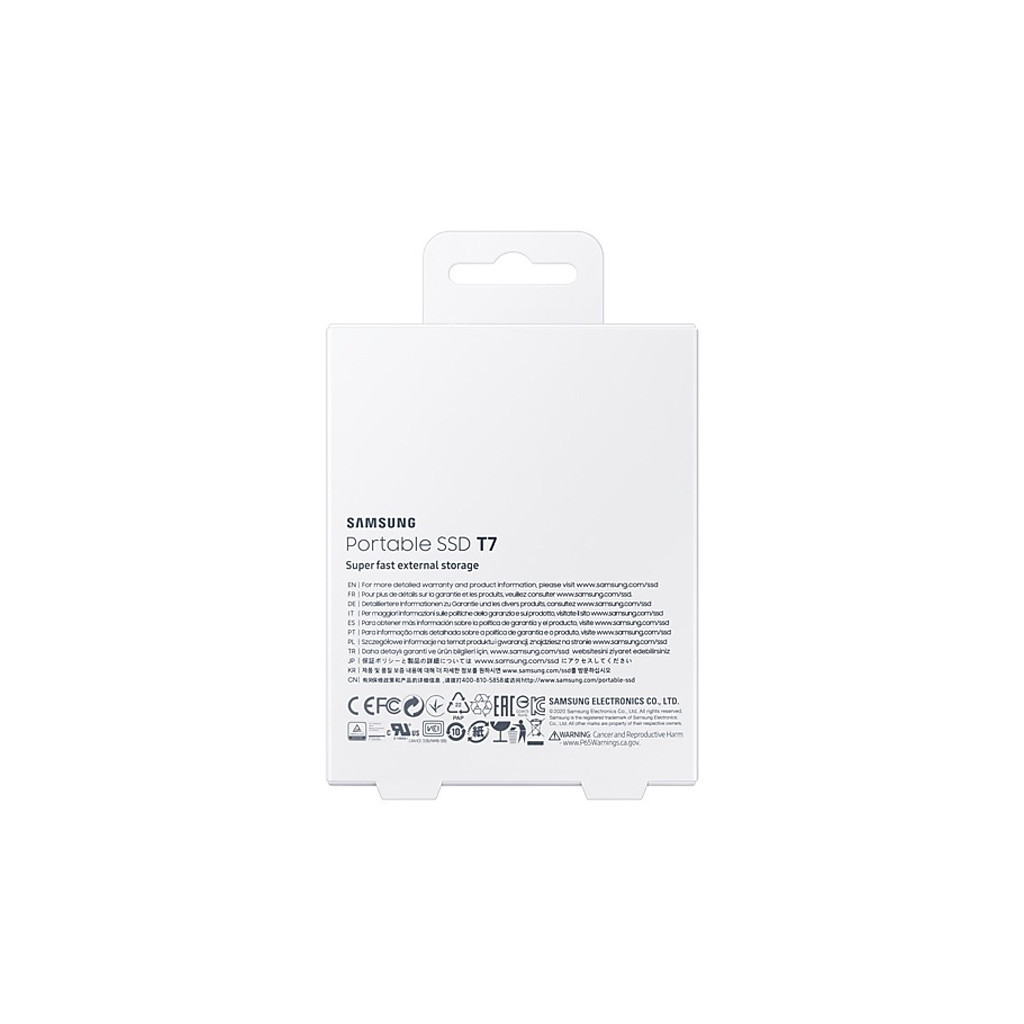 Накопичувач SSD USB 3.2 2TB T7 Samsung (MU-PC2T0H/WW) - изображение 8