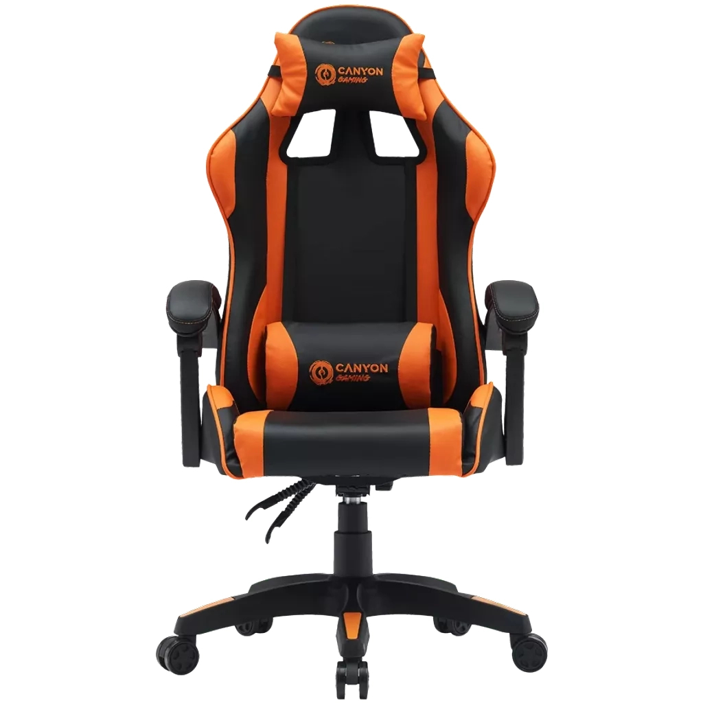 Крісло ігрове Canyon Core SGCH2 Black/Orange (CNE-SGCH2) - зображення 1