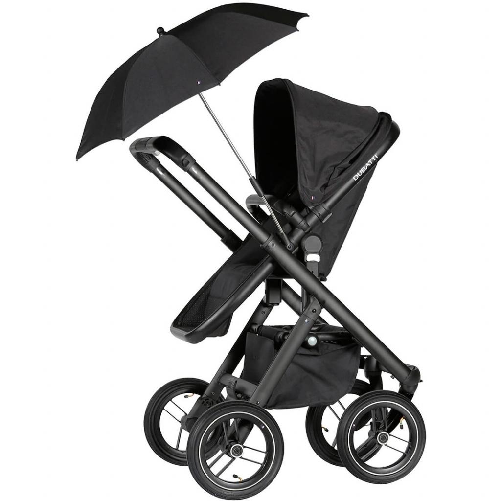 Парасолька для коляски Dubatti Black (582366) - зображення 3
