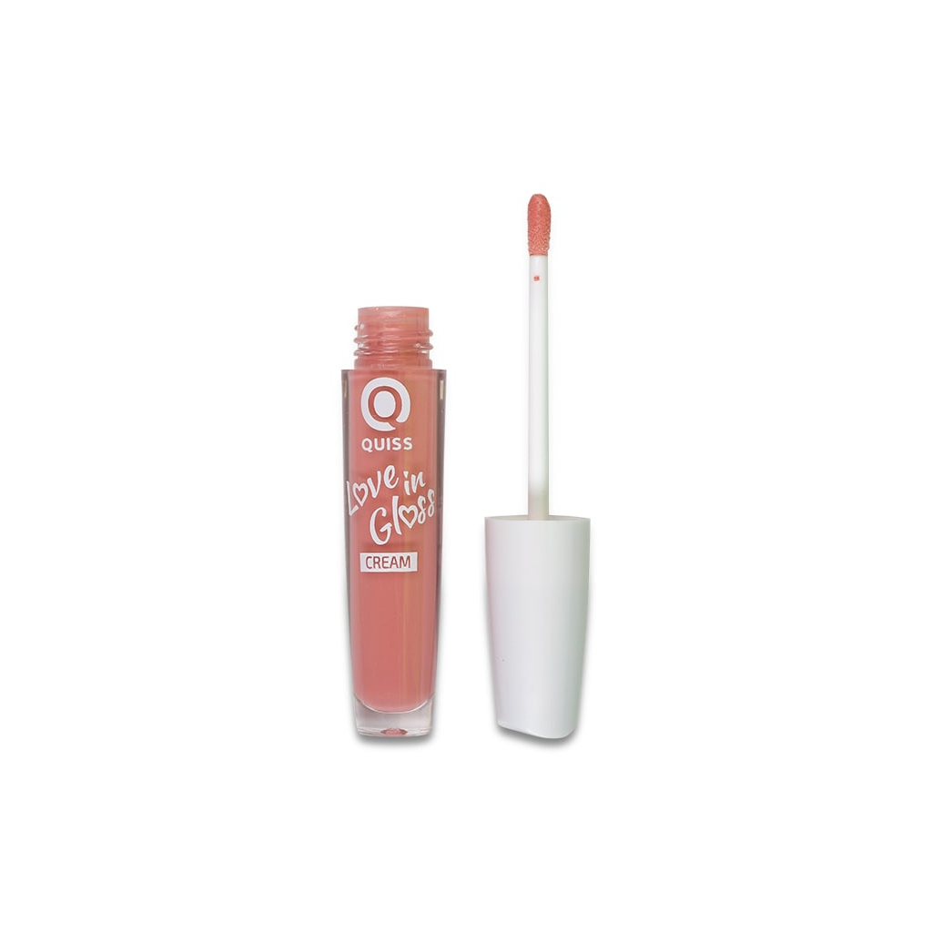 Блиск для губ Quiss Love in Gloss Cream 01 (4823097107874) - зображення 1