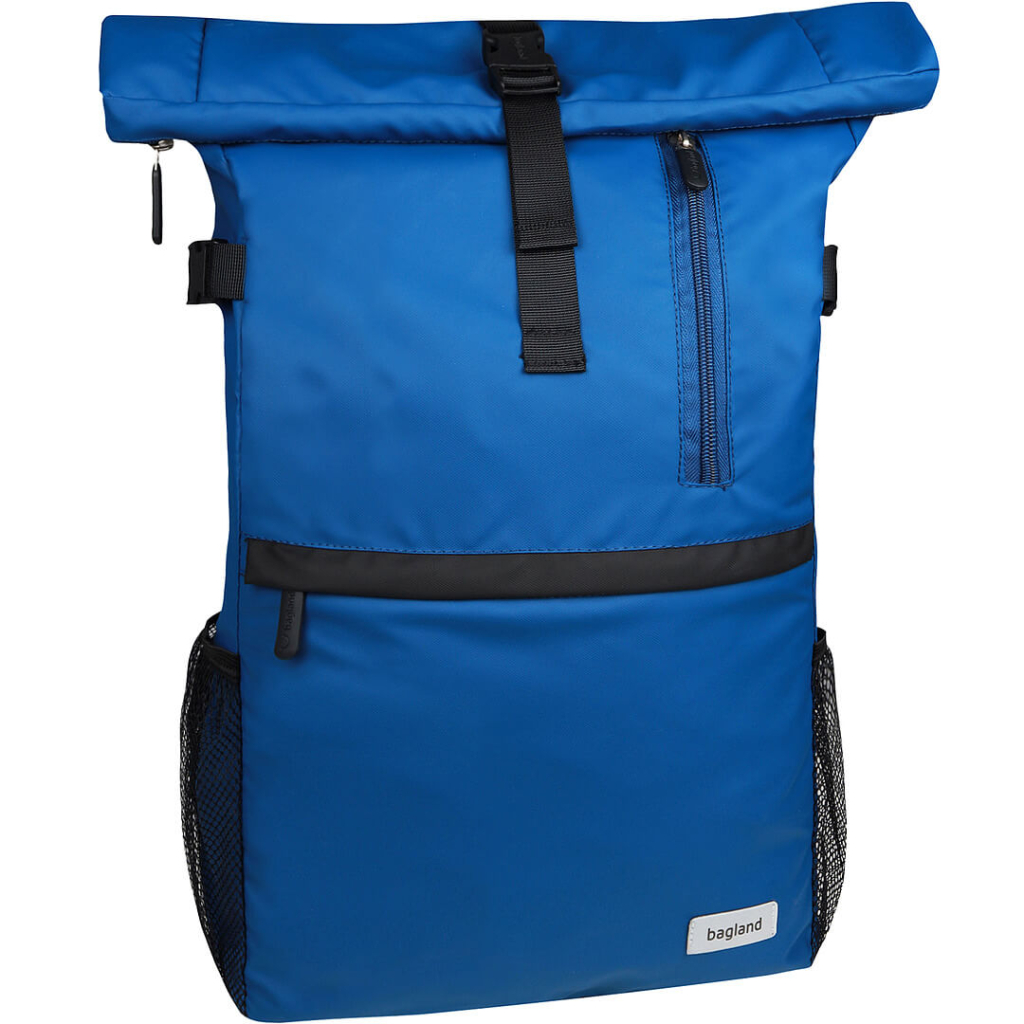 Рюкзак для ноутбука Bagland 15.6" Wander 28L rolltop 0011091 Blue (1135921517) - зображення 1