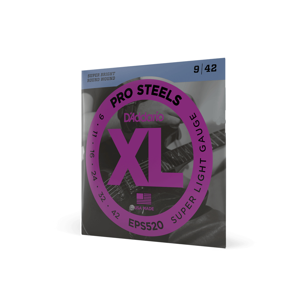 Струни для гітари D'Addario XL ProSteels Super Light (9-42) (EPS520) - зображення 2