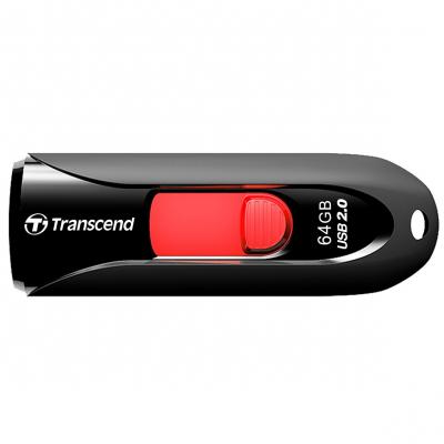 USB флеш накопичувач Transcend 64GB JetFlash 590 USB 2.0 (TS64GJF590K) - зображення 1