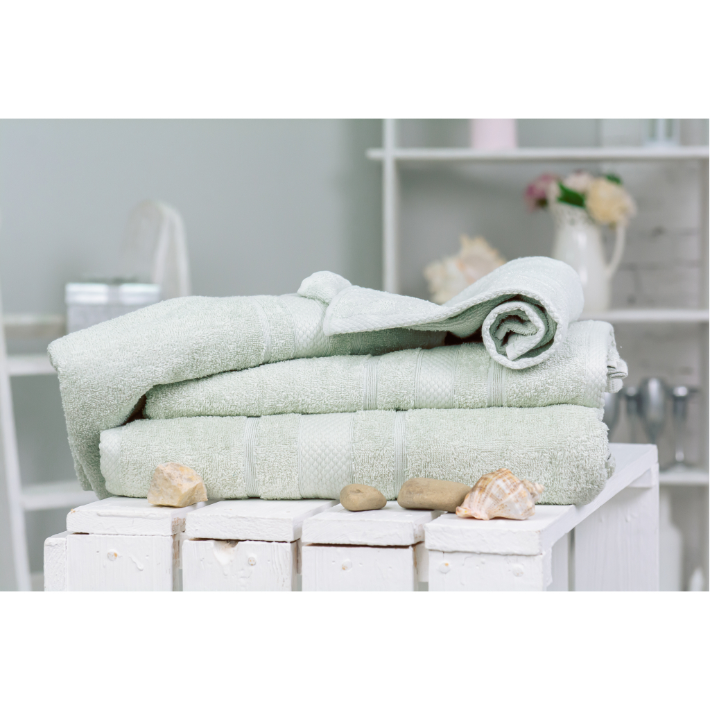 Рушник MirSon набір банних 5078 Elite SoftNess Menthol 40х70, 50х90, 70х140, 100x150 (2200003975703) - зображення 2