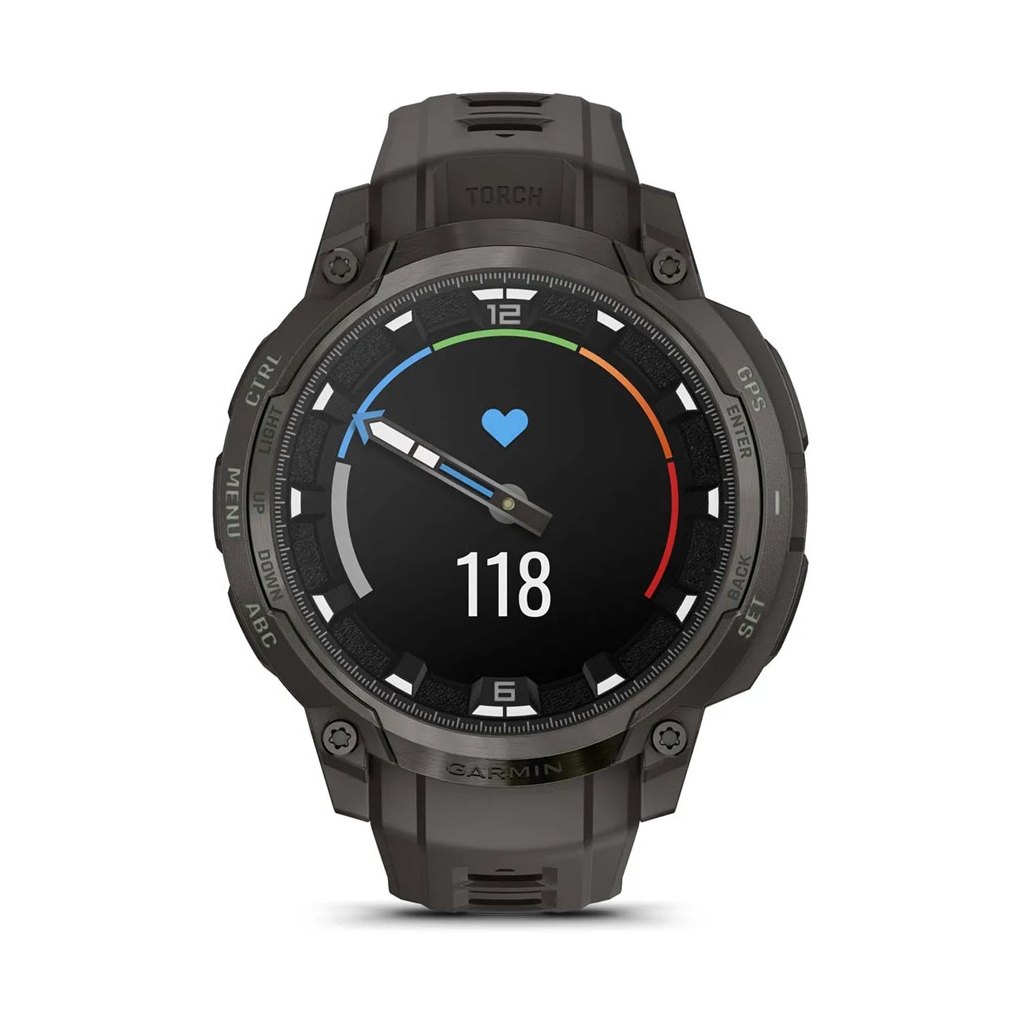 Смарт-годинник Garmin Instinct Crossover AMOLED, Charcoal Grey/Charcoal Grey, GPS смарт-годинник (010-03398-00) - изображение 11