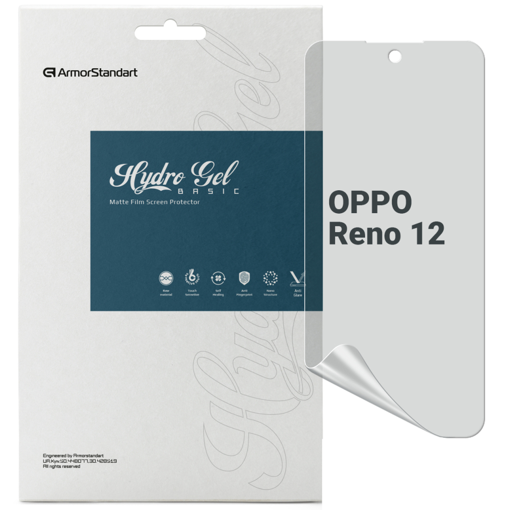 Плівка захисна Armorstandart Matte OPPO Reno12 (ARM77919) - зображення 1