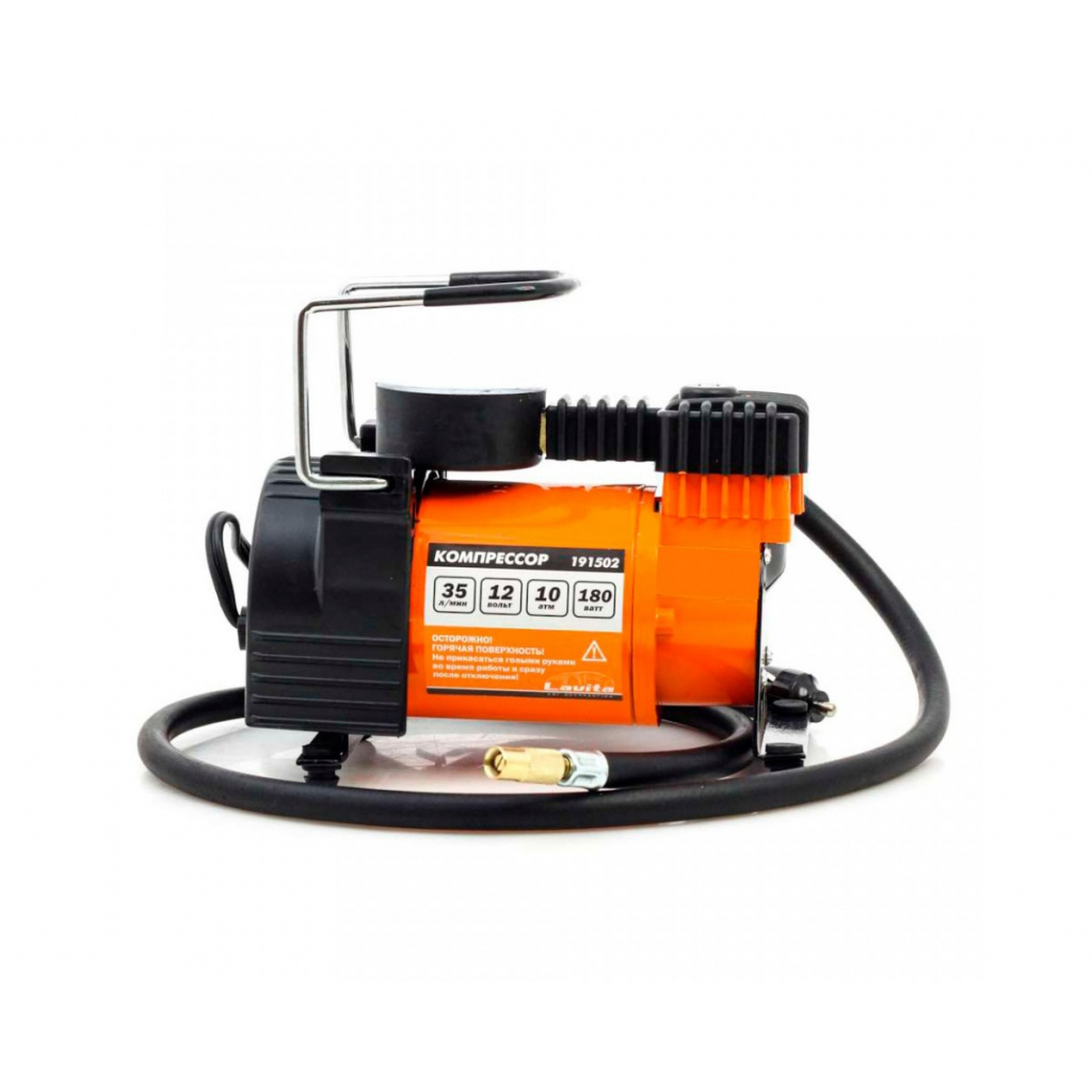 Автомобільний компресор Lavita для накачування шин (191502) - зображення 1