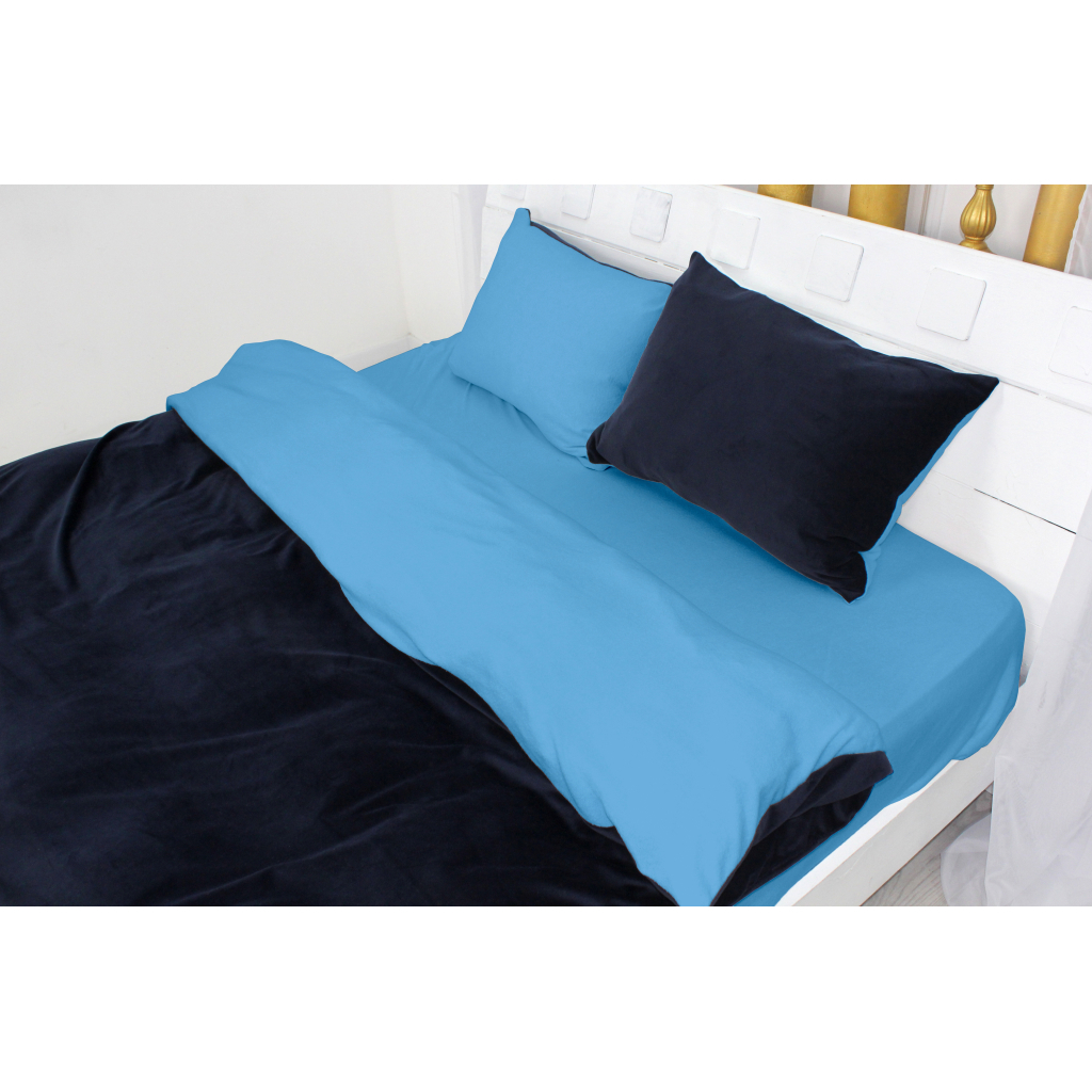 Постільна білизна MirSon Велюр Winter Terry 28-0029 Viola Євро (2200004020068) - зображення 2