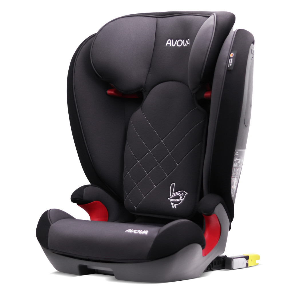 Автокрісло Avova Star Fix i-Size 15-36 кг Grey Black (4260621461154) - зображення 1
