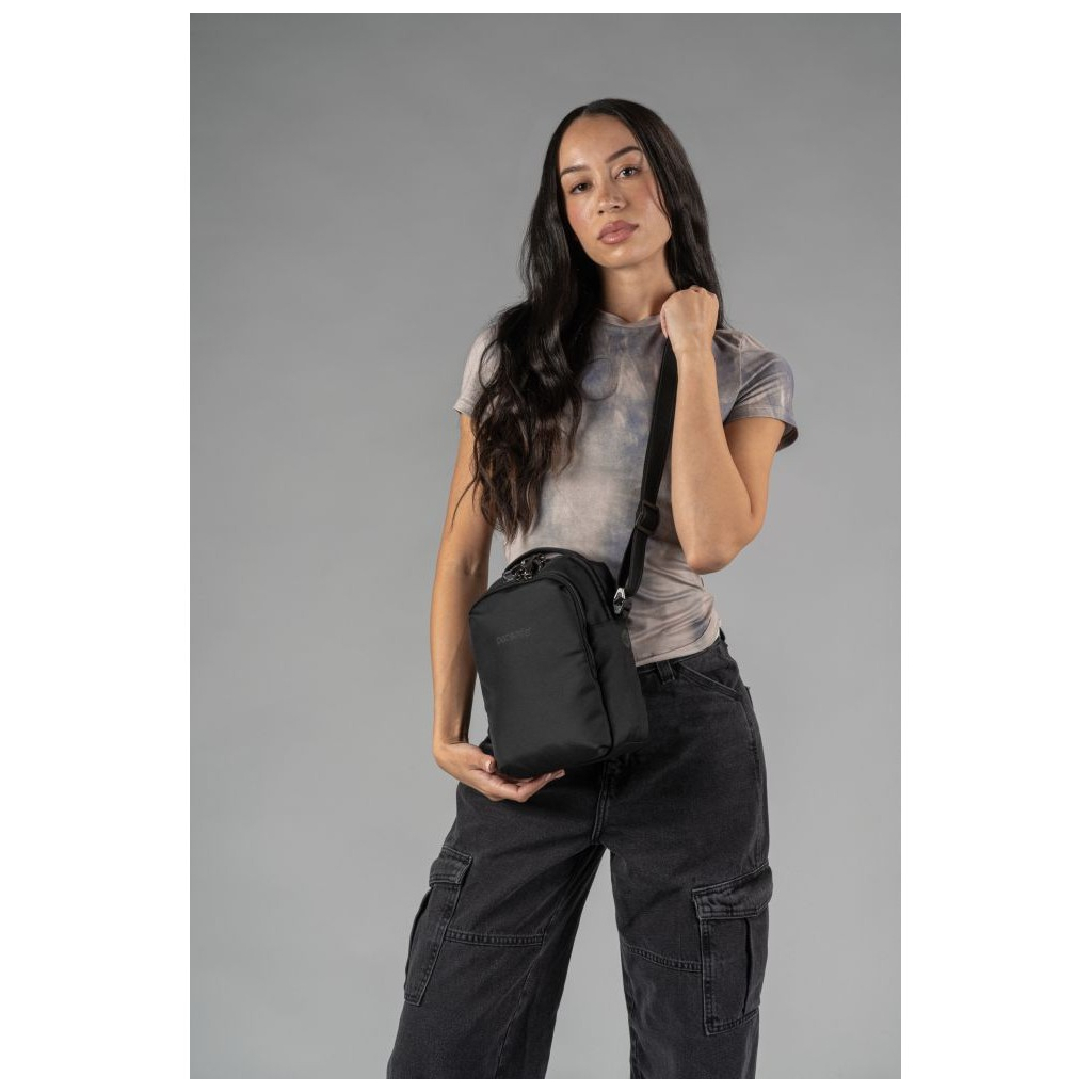 Сумка Pacsafe V Companion Crossbody Чорна (61105130) - зображення 9