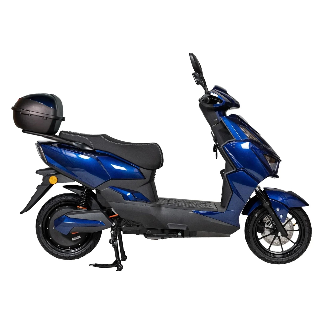 Електроскутер Atlas Tiger Box 2000W Cyan Blue (3117) - зображення 3