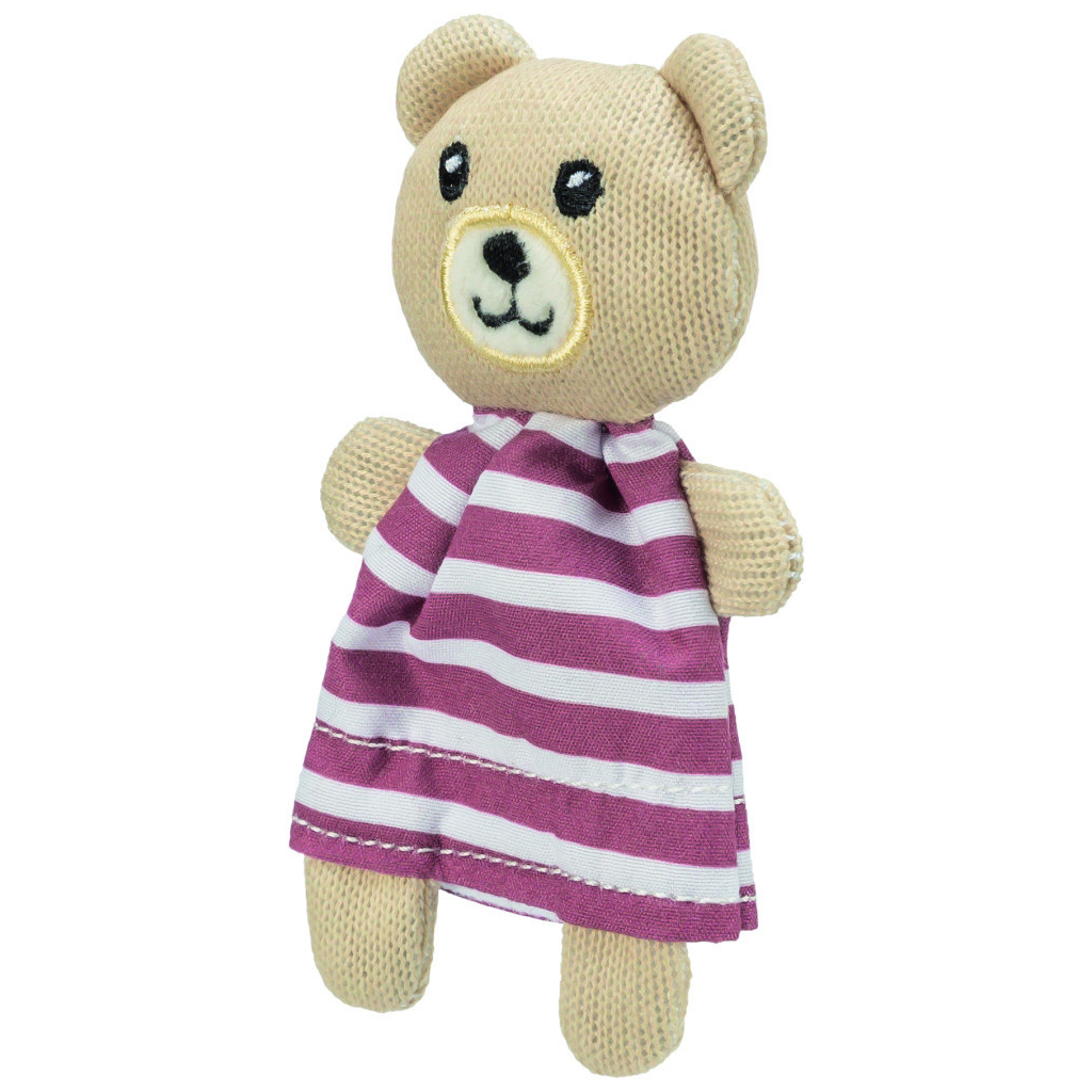 Іграшка для котів Trixie Ведмідь з котячою м'ятою 12 см (4011905456652) - picture 4