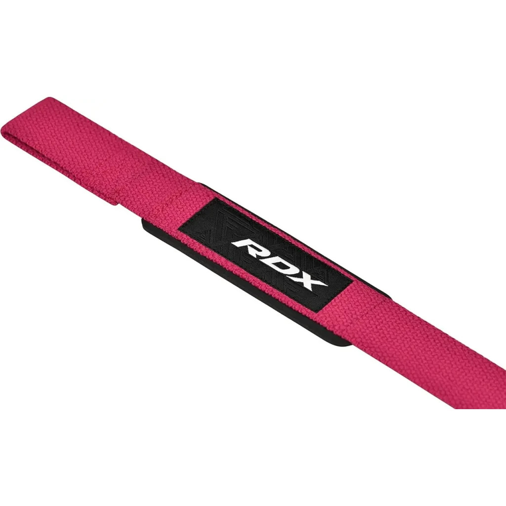 Кистьові лямки RDX W1 Gym Single Strap Pink Plus (WAN-W1P+) - зображення 4