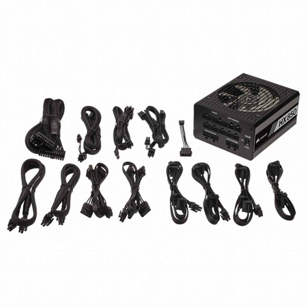 Блок живлення Corsair 850W HX850 (CP-9020138-EU) - зображення 6