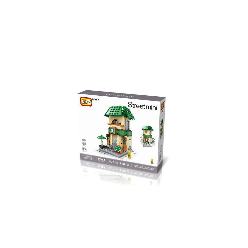 Конструктор LOZ mini Старбакс (1608) - зображення 3