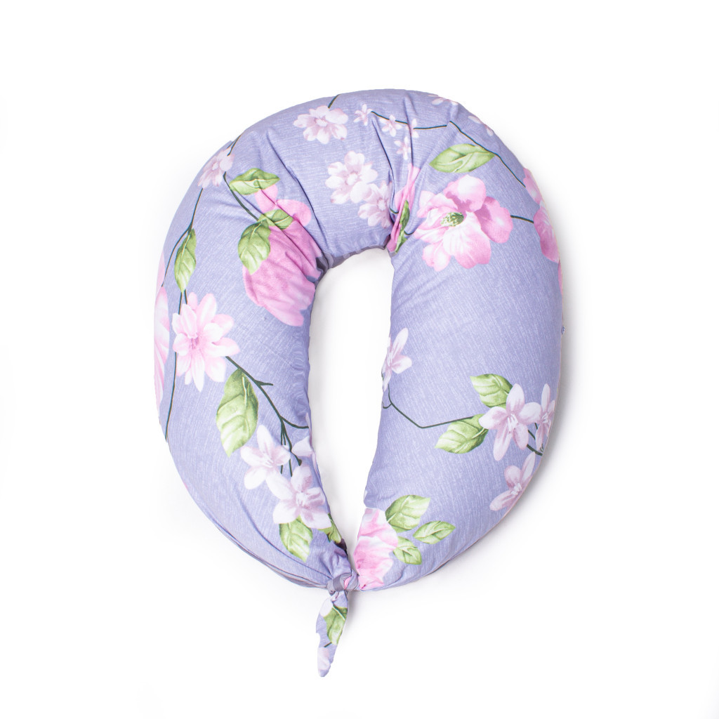 Подушка MirSon для вагітних та годування №8316 Print Line 19-6757 Regina Бязь 30х170х20 см (2200006200413) - зображення 2