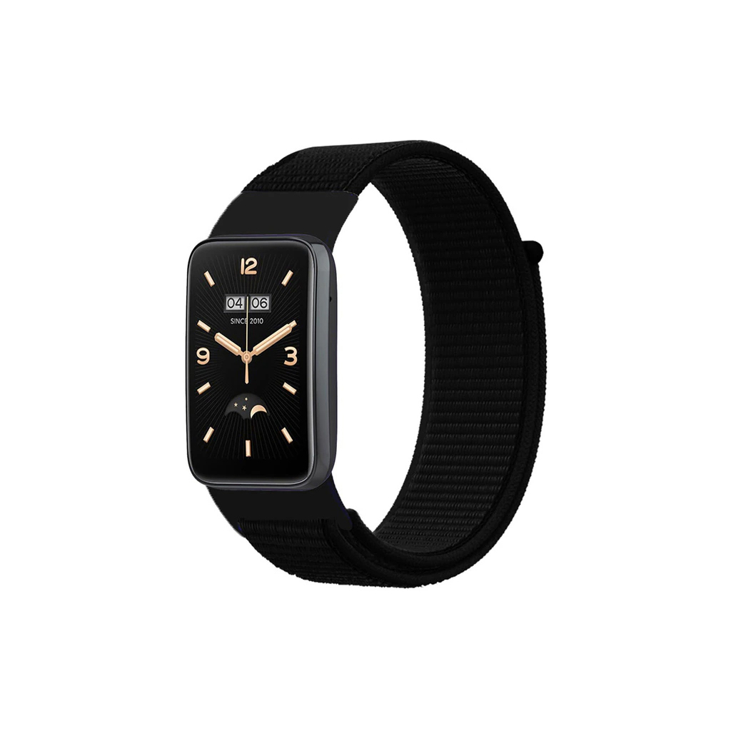 Ремінець до фітнес браслета Armorstandart нейлоновий для Xiaomi Smart Band 7 Pro Black (ARM66804) - зображення 1