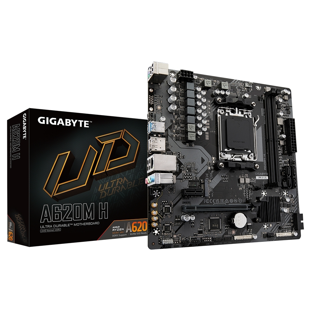 Материнська плата GIGABYTE A620M H - зображення 1
