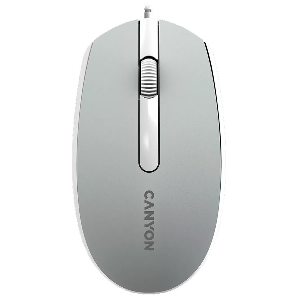 Мишка Canyon M-10 USB Dark Grey (CNE-CMS10DG) - зображення 1
