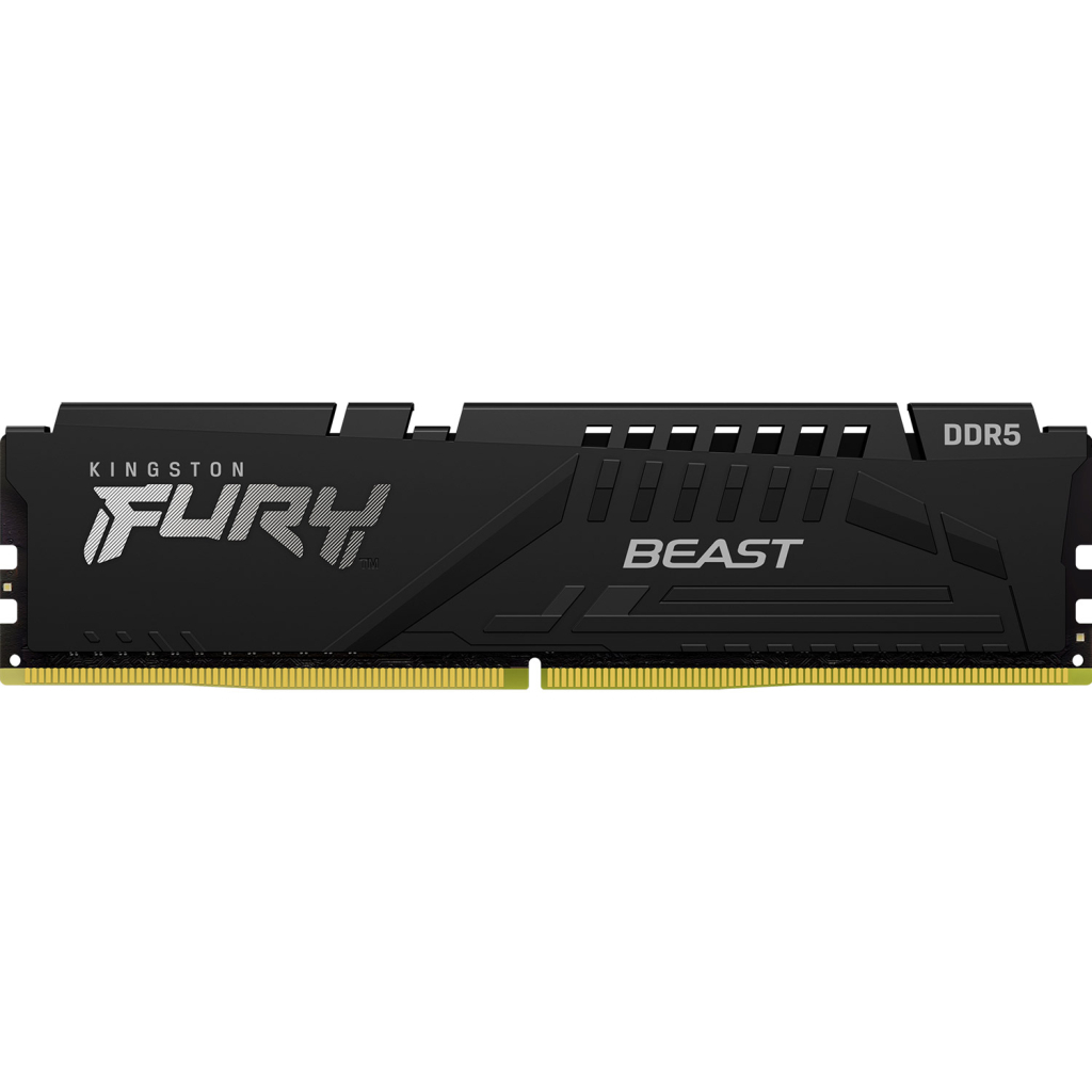 Модуль пам'яті для комп'ютера DDR5 32GB 6400 MHz Beast Black XMP Kingston Fury (ex.HyperX) (KF564C32BB-32) - зображення 1