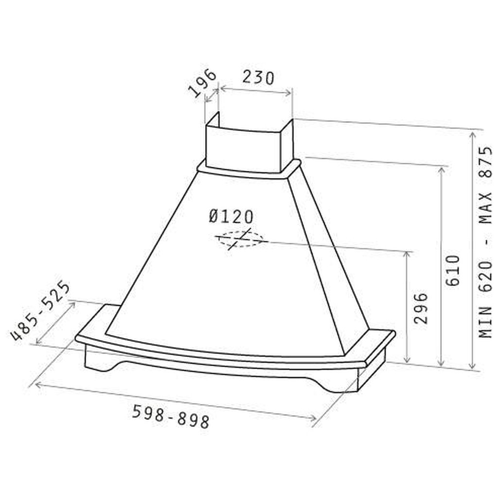 Витяжка кухонна Elica CORALINE WH/A/90 T.GREZZO - изображение 7