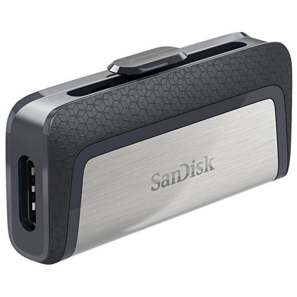 USB флеш накопичувач SanDisk 256GB Ultra Dual Drive USB 3.1 Type-C (SDDDC2-256G-G46) - изображение 2