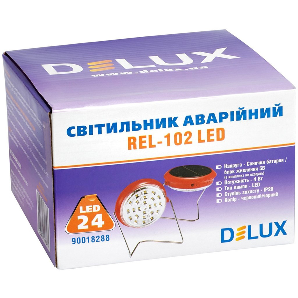 Світильник Delux REL-102 24 LED 4W (90018288) - изображение 3