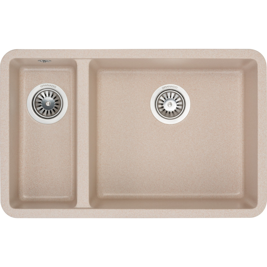 Мийка кухонна GRANADO Under top DOUBLE avena (gr3402) - зображення 1