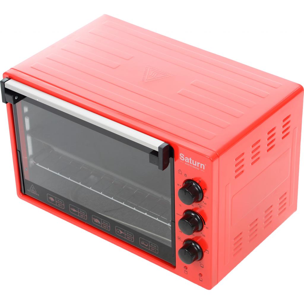 Електропіч Saturn ST-EC3402 Red - зображення 3