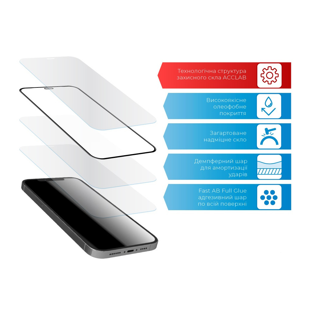 Скло захисне ACCLAB Full Glue Nokia 5.4 (1283126510809) - зображення 3