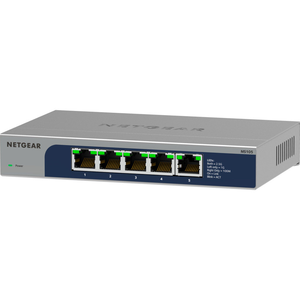 Комутатор мережевий Netgear MS105-100EUS - зображення 1