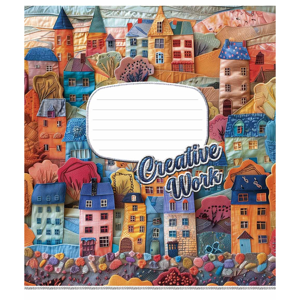 Зошит Школярик Creative work 18 аркушів клітинка (018-3537K) - зображення 2