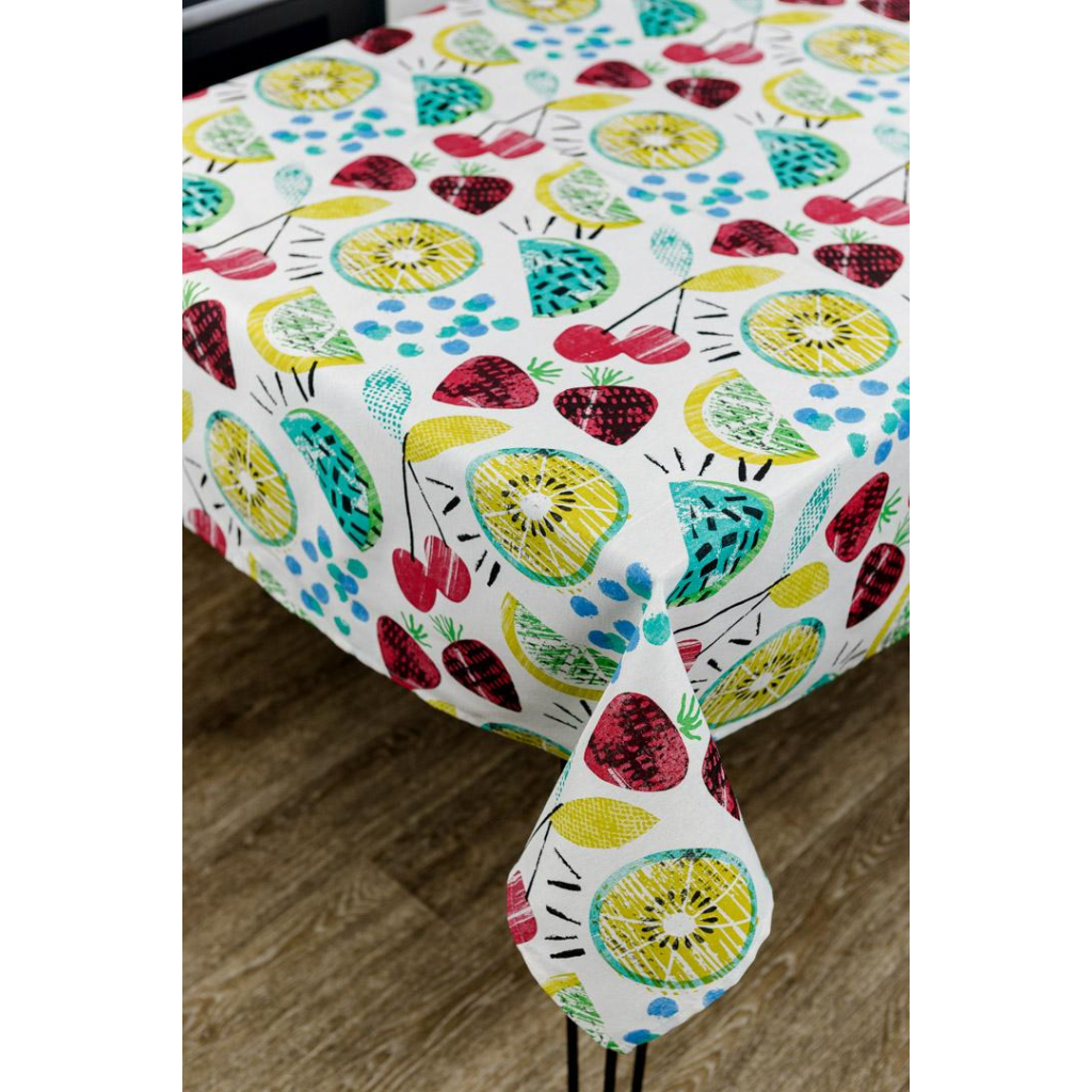 Скатертина Прованс Red cherries 220х136 (033058) - зображення 1