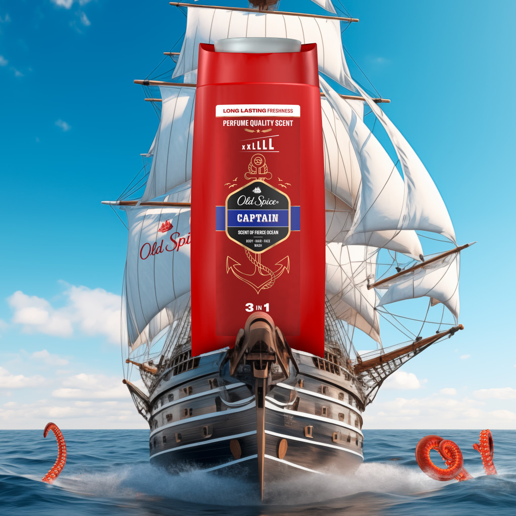 Гель для душу Old Spice Captain 675 мл (8006540280140) - изображение 4