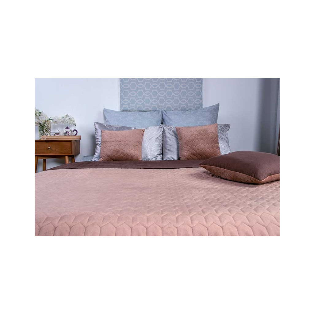 Подушка Руно декоративна Velour Cappuccino 40х40 (311.55_Cappuccino) - зображення 3