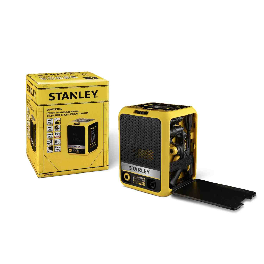 Мийка високого тиску Stanley 2.5 кВт, 180 бар, шланг 8 м (SXPW25CDSS-E) - зображення 12