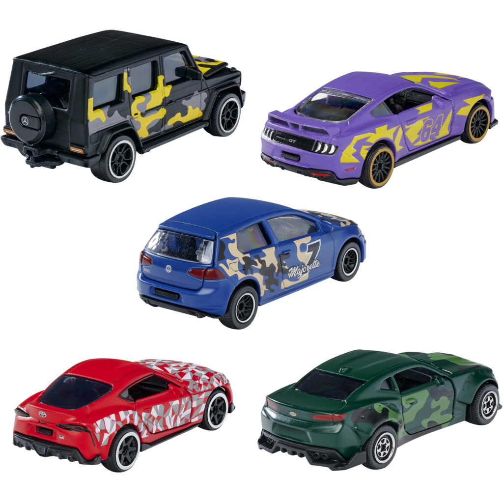 Машина Majorette Набір металевих Лімітована серія Камуфляж 7.5 см, 5 штук (2054028) - зображення 3