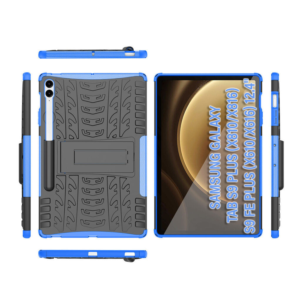 Чохол до планшета BeCover Samsung Galaxy Tab S9 Plus (SM-X810/SM-X816)/S9 FE Plus (SM-X610/SM-X616) 12.4" Blue (710763) - зображення 9
