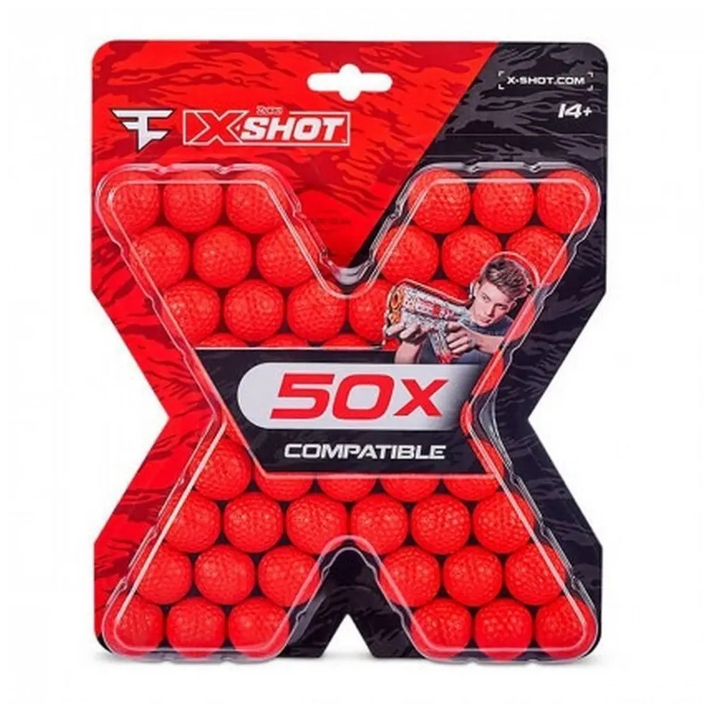 Іграшкова зброя Zuru Набір кульок CHAOS FAZE (50 кульок) (36506) - зображення 1