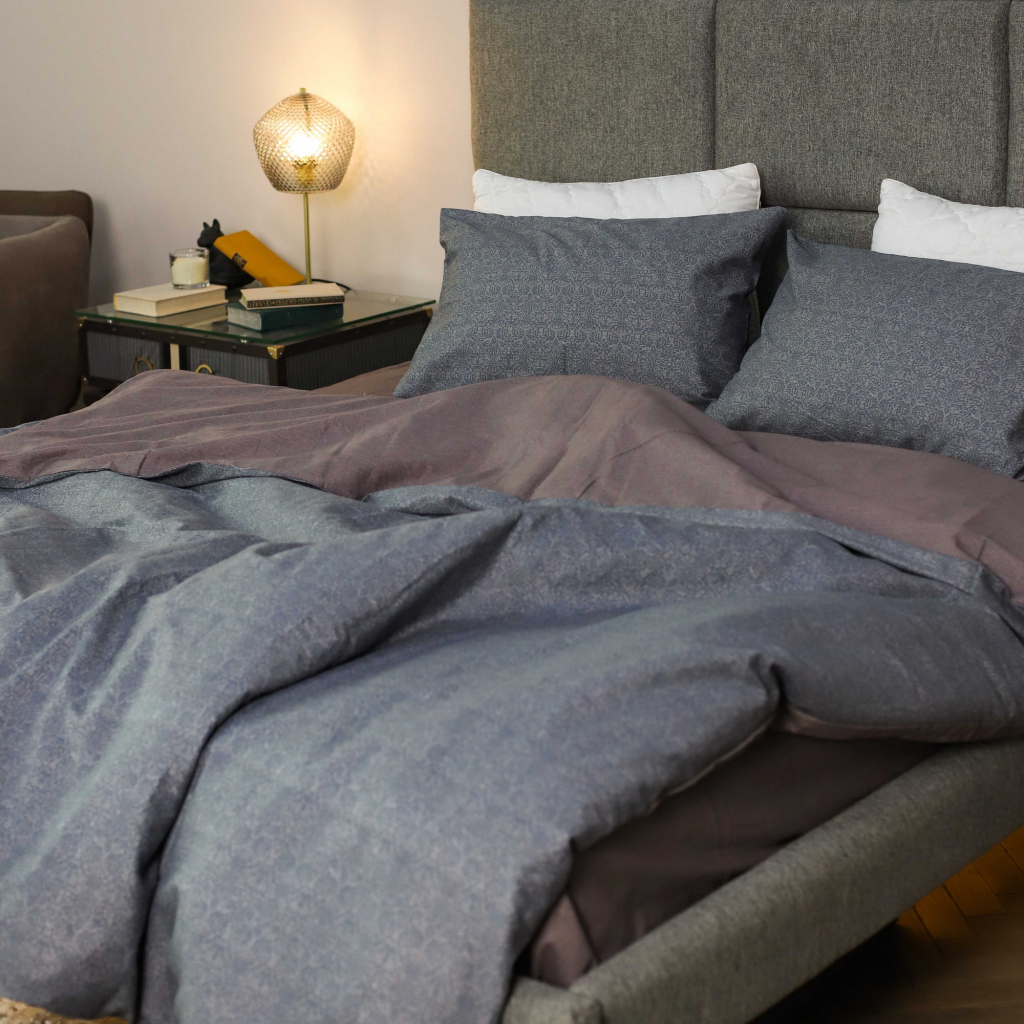 Постільна білизна Isleep двоспальна Сатин Twill 40 (40_dv_Isleep) - зображення 5