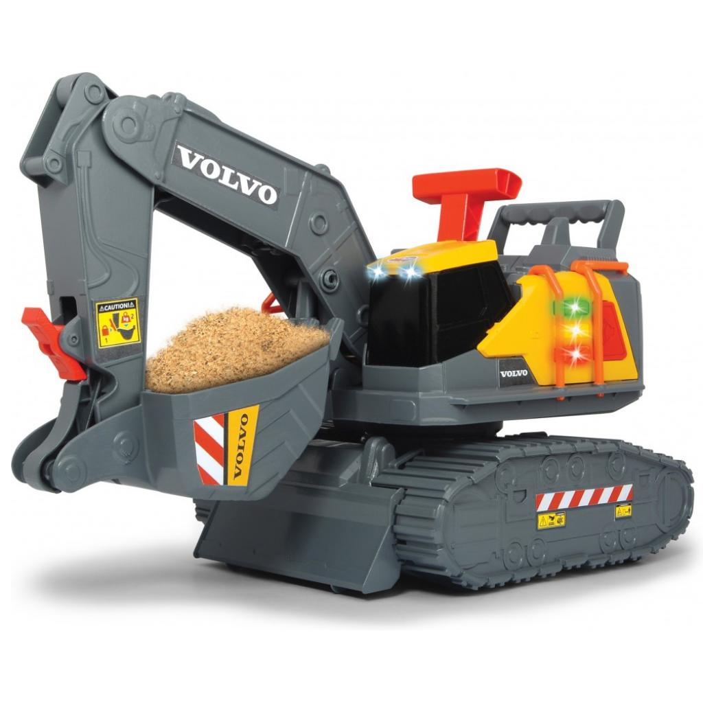 Спецтехніка Dickie Toys Екскаватор Вольво зі звук. та світл. ефектами (3725006) - зображення 3