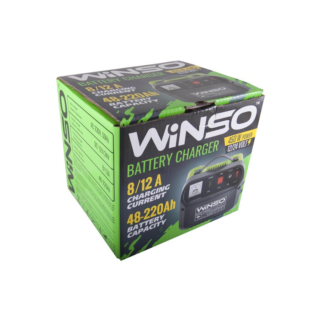 Зарядний пристрій для автомобільного акумулятора WINSO 139500 - зображення 6