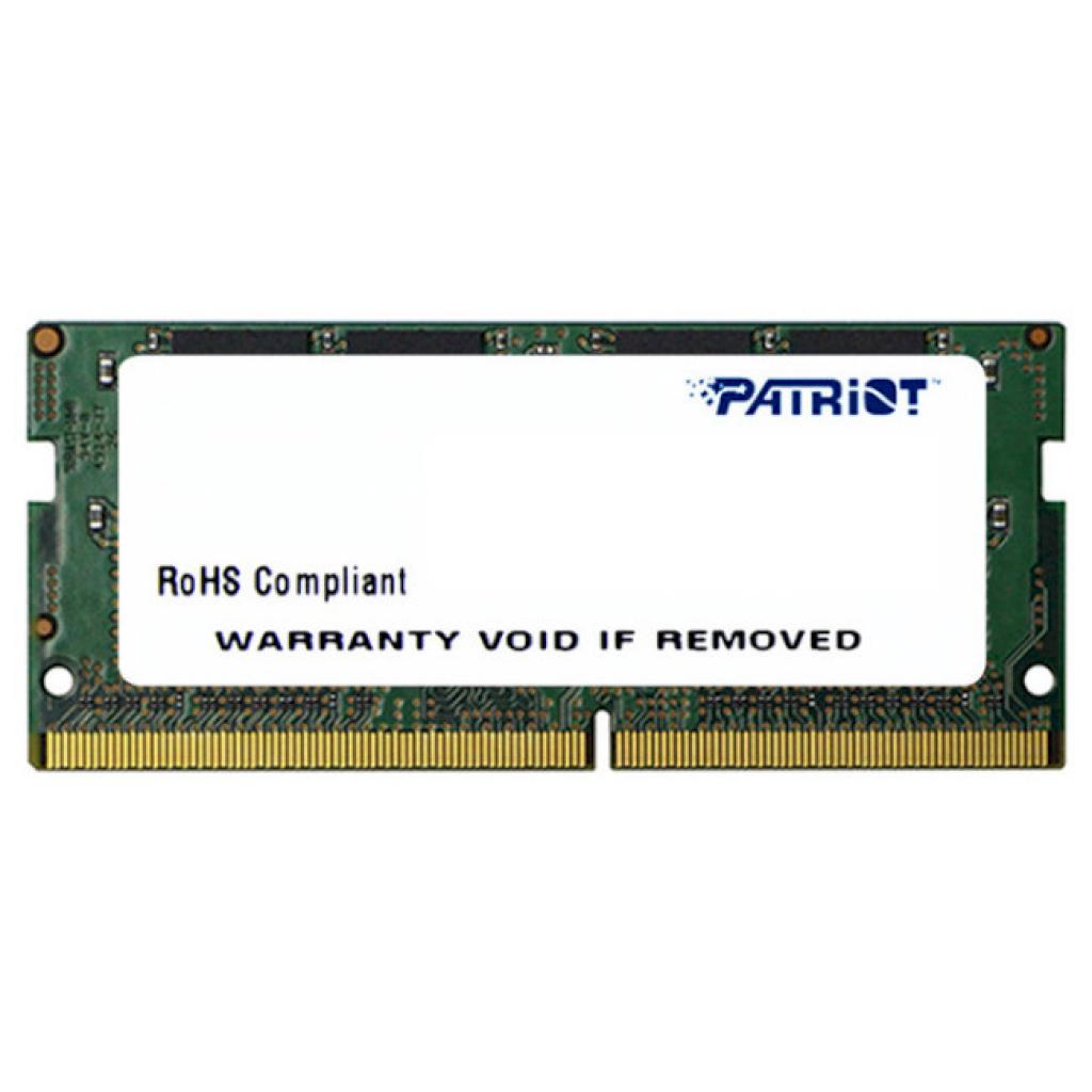 Модуль пам'яті для ноутбука SoDIMM DDR4 8GB 2666 MHz Patriot (PSD48G266681S) - зображення 1