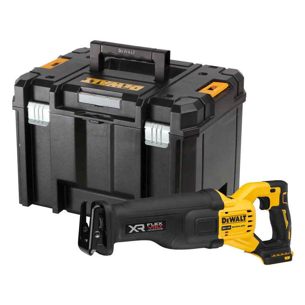 Шабельна пила DeWALT 18В XR Li-lon, 0 - 3000 хід/хв, 3.5 кг, кейс TSTAK (без АКБ та ЗП) (DCS386NT) - изображение 5