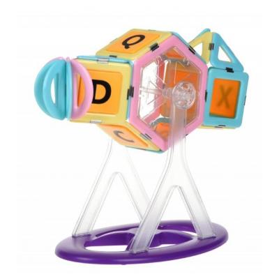 Конструктор Magplayer магнітний набір бокс 81 ел. (MPT2-81) - зображення 4