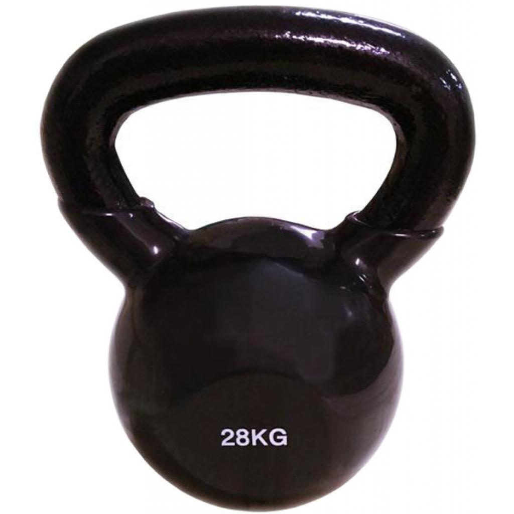 Гиря Spart Вінілова 28 кг Black (DB2174-28Blk) - зображення 1